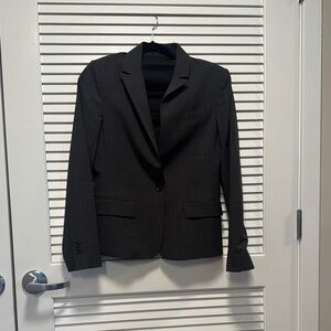 Classic Grey Women's Blazer Jacket